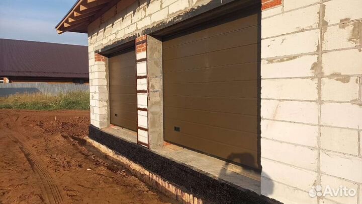 Ворота секционные гаражные