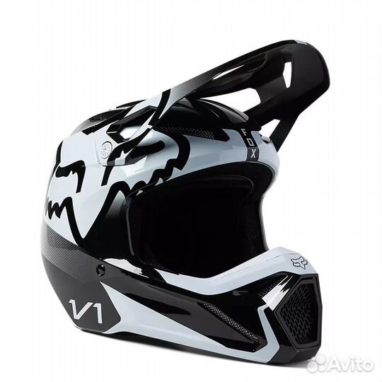 Мотошлем подростковый Fox V1 Leed Youth Helmet