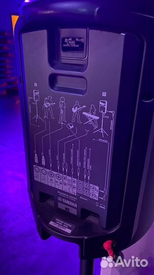 2шт Акустическая система yamaha 400 s с пультом