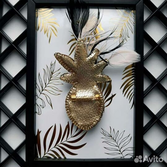 Брошь ручная работа