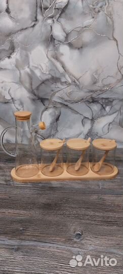 Набор ёмкостей для специй и масла