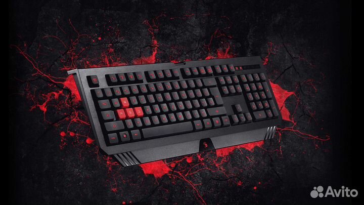 Клавиатура USB проводная игровая A4 Bloody B120N