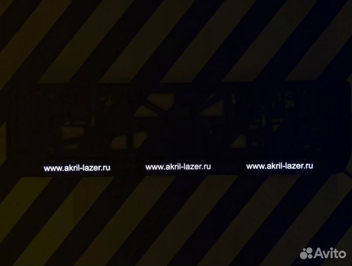 Рамка с led подсветкой по вашему дизайну