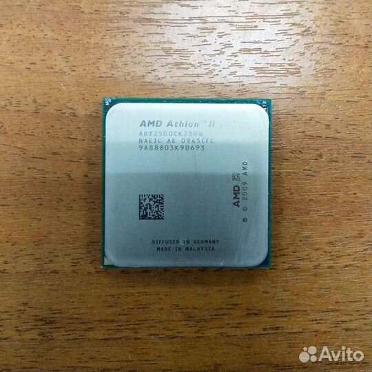 Процессор sAM3 AMD Athlon II x2 250