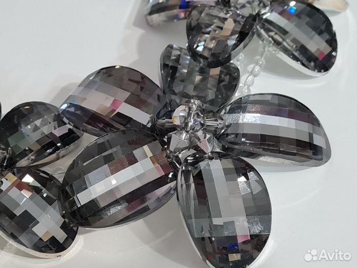 Колье и браслет из кварца