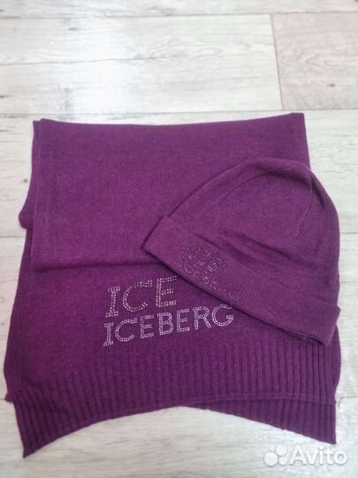 Комплект шапка и шарф женские новые