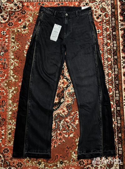 Джинсы Zara flared zip
