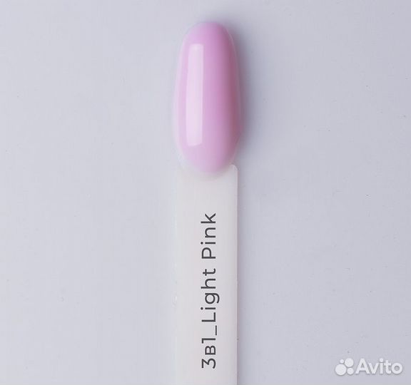 Универсальный гель 3в1 Light Pink - 15 мл
