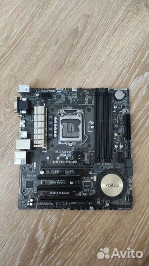 Материнские платы H97M-plus, xeon E3-1230 V3, Hype