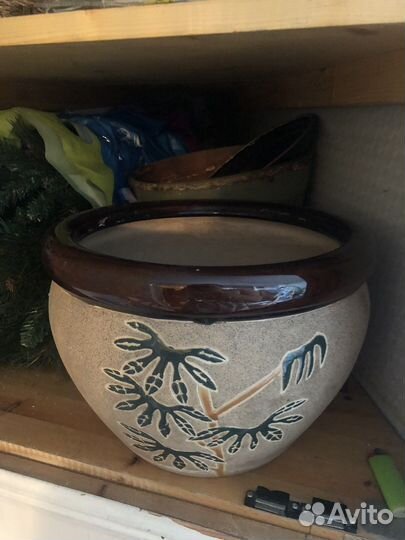 Горшок для цветов напольный