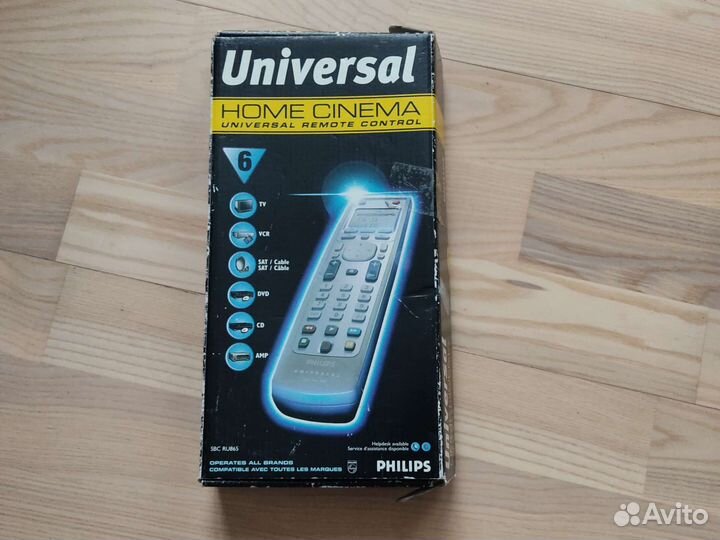 Универсальный пульт ду Philips sbc Ru 865