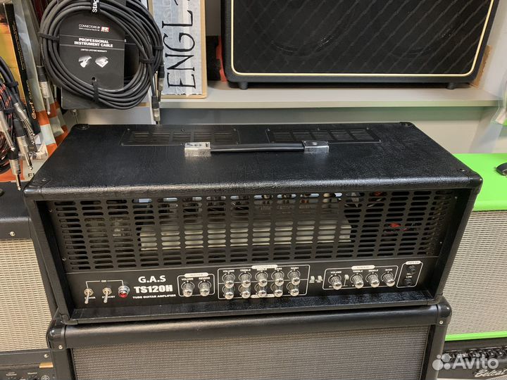 Ламповый гитарный усилитель G.A.S TS120H