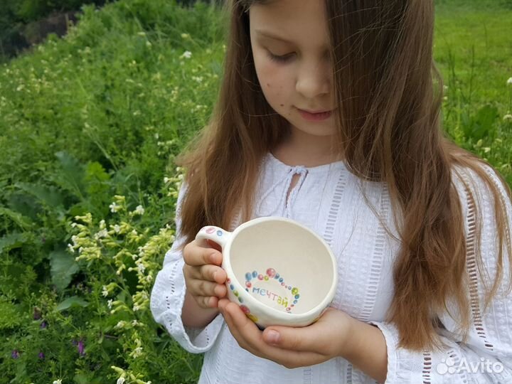 Кружка ручной работы 