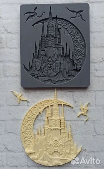 Силиконовый молд замка