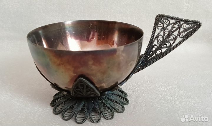 Кофейная чашка. Мельхиор СССР