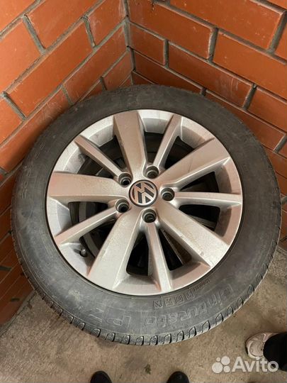 Оригинальные литые диски volkswagen r16