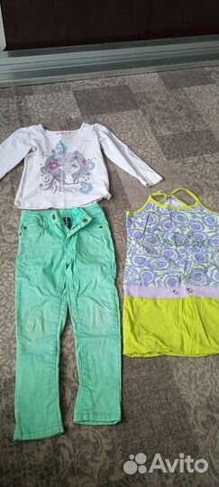 Вещи пакетом на девочку