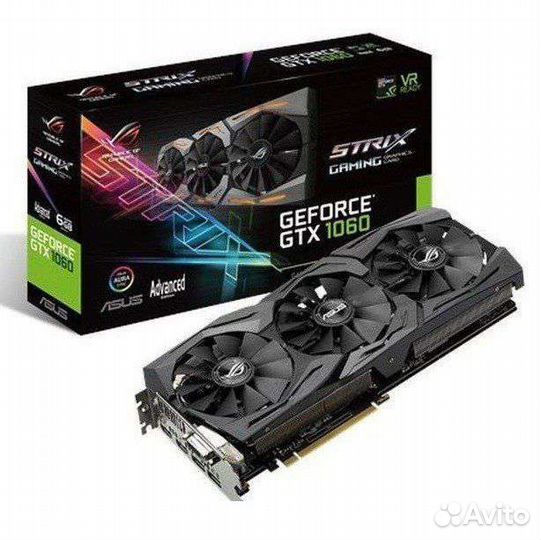 Видеокарта Asus GTX 1060 6GB ROG strix