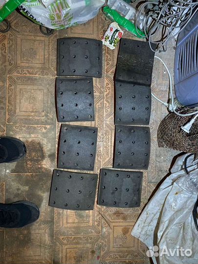 Накладки тормазные 19941.STD. volvo. FL 7.10