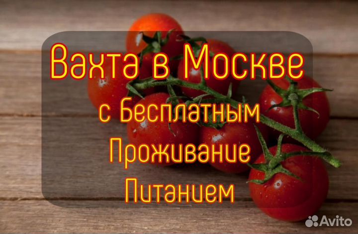 Вахта 15/15 в Москве- Овощевод в Тепличный комплек