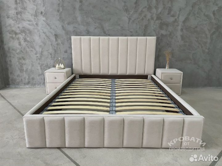 Кровать на заказ односпальная ортопедическая 90x200