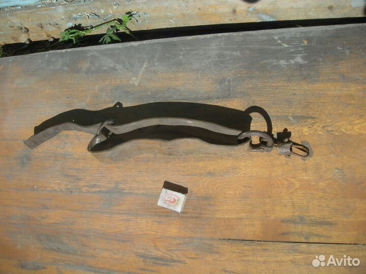 Ошейник для бычка старинный кожаный самовывоз