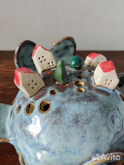 Керамический кит-светильник