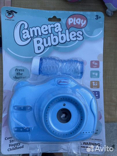 Мыльные пузыри камера