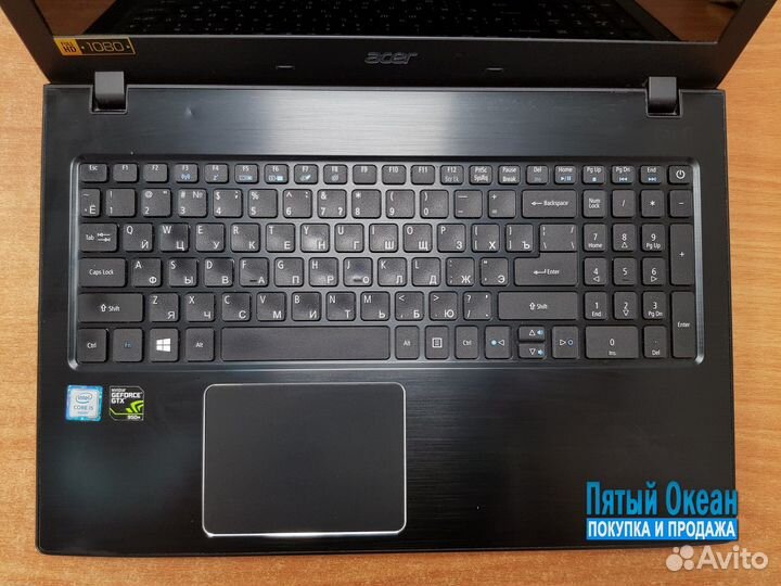 Игровой ноутбук Acer FHD, Core i5 6200U, GTX 950M