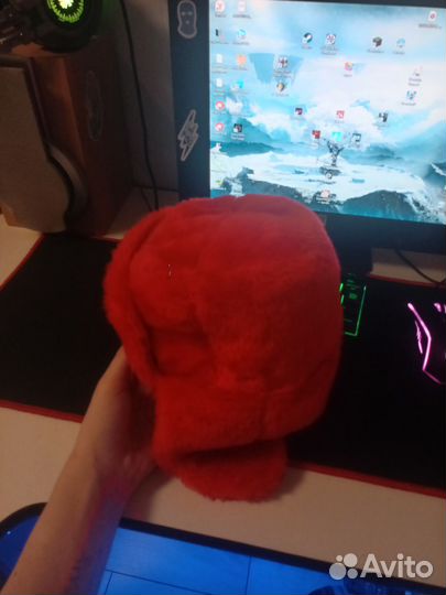 Шапка ушанка унисекс