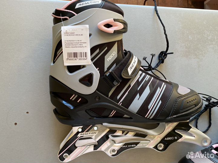 Ролики женские 41 бренд Reaction (спортсмастер)