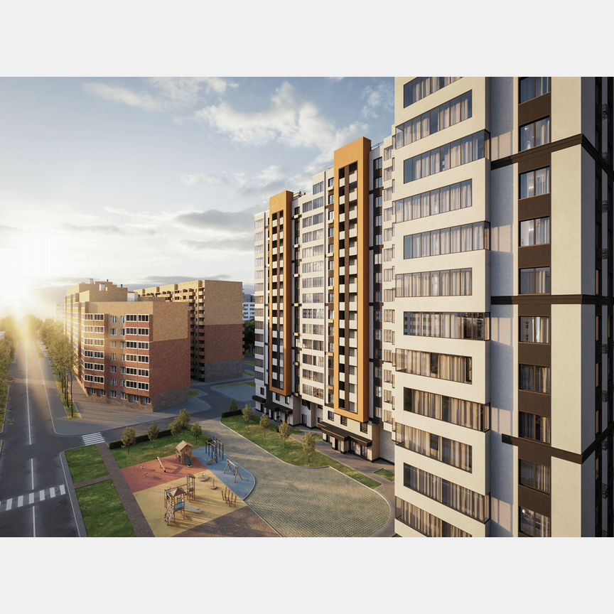 2-к. квартира, 75,1 м², 15/17 эт.