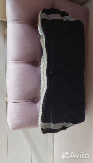 Меховая муфта для санок или коляски. Доставка