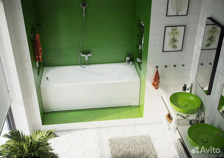 Ванна акрил 170х70 Aquatek Либерти BER170-0000001