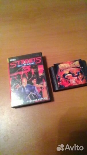 Картридж sega 