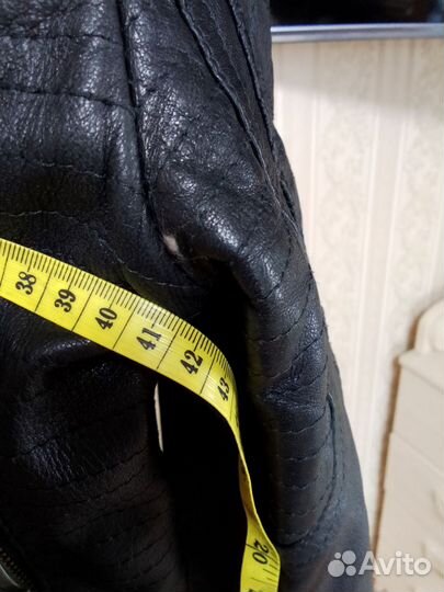 Кожаная куртка косуха 40, натуральная кожа