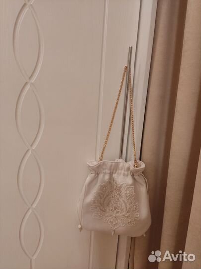 Сумка вечерняя светлая