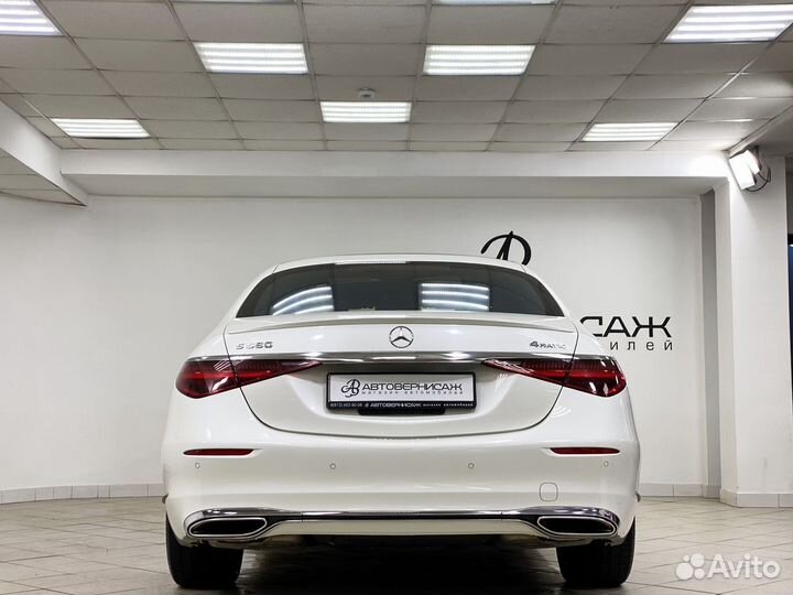 Mercedes-Benz S-класс 4.0 AT, 2021, 50 983 км