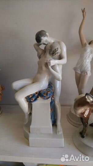 Старинная статуэтка фарфор Розенталь