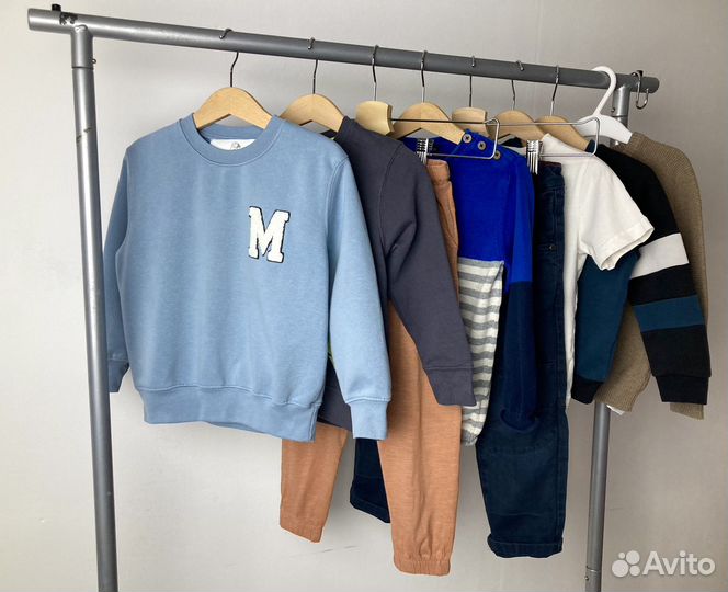 Фирменные вещи пакетом мальчику 98/104 hm zara