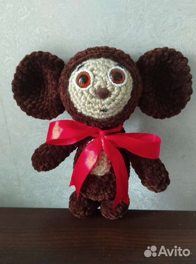 Чебурашка плюшевый