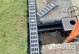 Дождеприемник пластиковый 300х300х297 в сборе