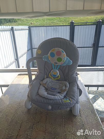 Шезлонг детский электрический