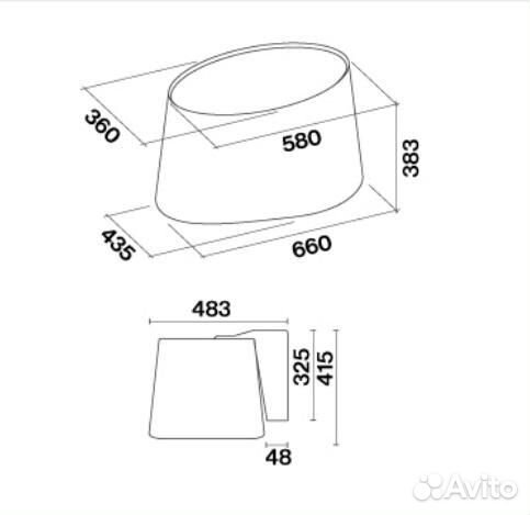 Вытяжка falmec mare 66 Nero (450) стекло черный (cenn66.E0P6#zzzn441F)