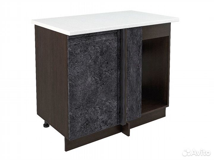 Кухня Бруклин тумба шнуп 1000 венге фасад шнуп 10