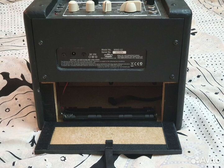 Комбоусилитель vox mini 3g2