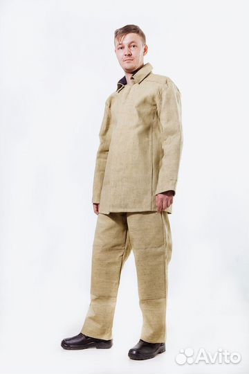 Рабочий костюм сварщика брезентовый