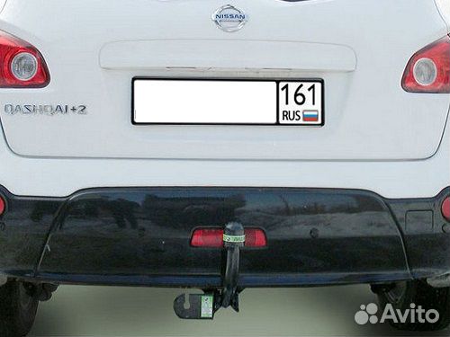 Фаркоп установка тсу Nissan Qashqai+2 Restyling, 2