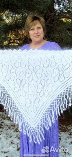 Пуховые платки