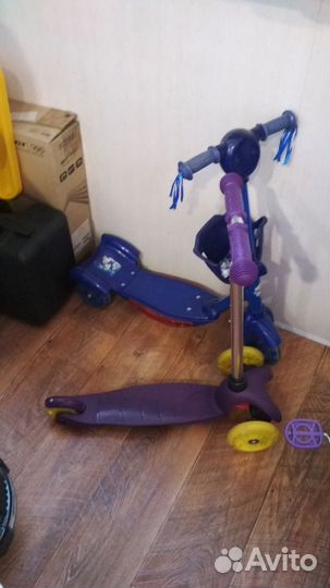 Самокаты велосипед машина разная цена